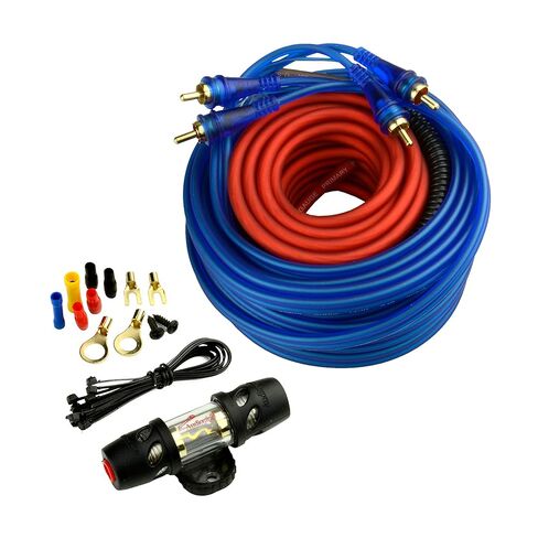 Audiopipe APSB-1211PX Single 1000 Watt 12 Inch Enclosed Car Audio Subwoofer Speaker, Micro Class D 500 Watt Amp, & 10 Gauge Wire Installation Kit in Saudi Arabia