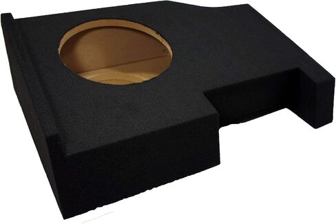 American Sound Connection 2014-2018 Chevy Silverado Crew Cab Truck Single 10" Sub Box Subwoofer Enclosure in Saudi Arabia