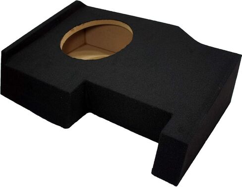 American Sound Connection 2014-2018 Chevy Silverado Crew Cab Truck Single 10" Sub Box Subwoofer Enclosure in Saudi Arabia