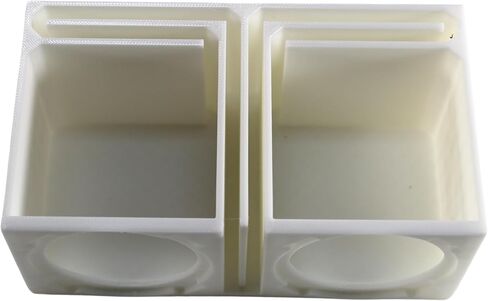 Dual Ported Subwoofer Box Enclosure w/2x B2 Audio Rampage RC2 2" Mini Subwoofers (B2-DUALVRC2-BK-PKG) in Kuwait