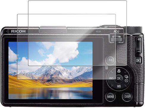 واقي شاشة 2 عبوة لريكوه GR IV-9H صلابة الزجاج المقسّن للكاميرا الرقمية RICOH GR IV ، مضاد للخلع ، خالي من الفقاعات ، وضوح HD in Saudi Arabia