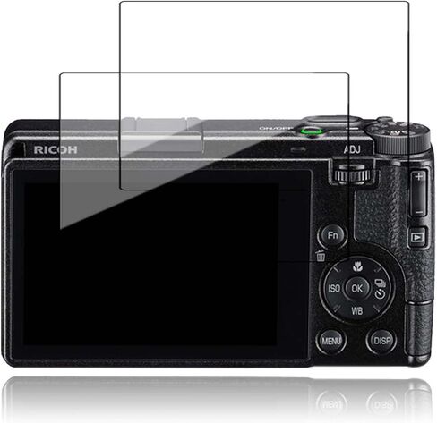 واقي الشاشة لـ RICOH GR IV ، الزجاج المقسّر HD ، صلابة 9H ، خدش ، مضاد للأصابع ، واقي فيلم زجاجي مقسى لكاميرا Ricoh GR IV [2 عبوة] in Saudi Arabia