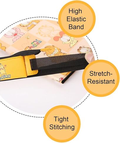 كيس القلم لطيف متوافق مع رائع | قلم رصاص متوافق مع Apple iPad | حامل قلم رصاص متوافق مع Wacom & Huion & XP-Pen & Simbans | حامل القلم متوافق مع Samsung (أسود) in Kuwait