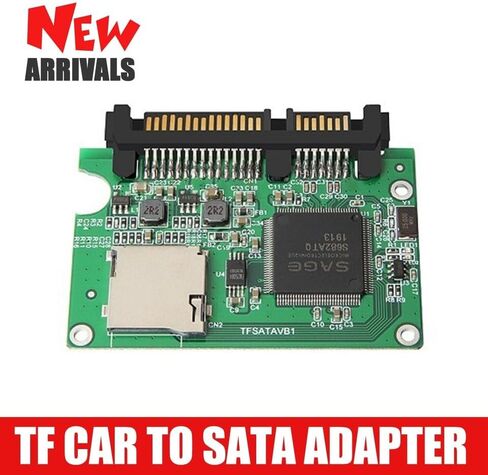 بطاقة Micro SD TF إلى بطاقة محول SATA 22Pin 2.5 بوصة حاوية HDD TF إلى SATA in Saudi Arabia