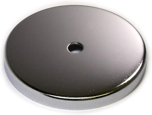 22.7 كجم قوة القابضة 2.4 سم مغناطيس كأس | مغناطيس قاعدة دائرية مغناطيسية للتركيب للعمل أو السيارة العلوية، مغناطيس وعاء RB60 5 قطع in Kuwait