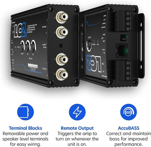 محول AudioControl LC2i ثنائي القناة مع AccuBASS والتحكم في مضخم الصوت in Kuwait