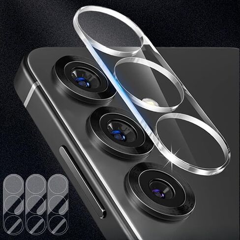 HD Camera Protector For Samsung Galaxy S25 Ultra Rear Lens 9H Hardness Tempered Glass Anti-scratch Protective Films-3 Pack in Saudi Arabia