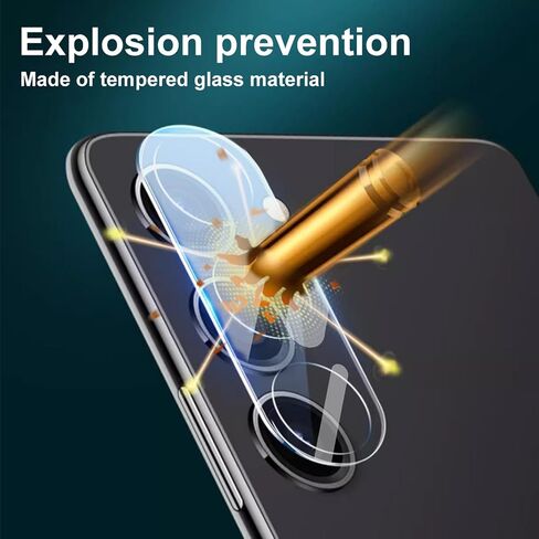 HD Camera Protector For Samsung Galaxy S25 Ultra Rear Lens 9H Hardness Tempered Glass Anti-scratch Protective Films-3 Pack in Saudi Arabia