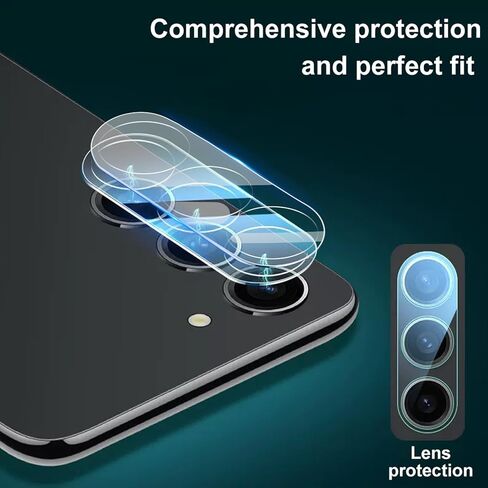 HD Camera Protector For Samsung Galaxy S25 Ultra Rear Lens 9H Hardness Tempered Glass Anti-scratch Protective Films-3 Pack in Saudi Arabia