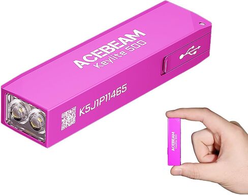 ACEBEAM Keylite 500 High Lumens Keychain Flashlight, Flat Pocket EDC Light in Saudi Arabia