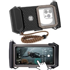 Underwater Snorkeling Phone case for iPhone and Samsung with Touchscreen, Waterproof and Snorkeling Compatible for iPhone 16 15 14 13 12 11 Pro Max/XS/X Samsung Galaxy (Blue, 4TH 33FT) in Kuwait