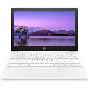 HP Chromebook 11-inch Laptop - Up to 15 Hour Battery Life - MediaTek - MT8183 - 4 GB RAM - 32 GB eMMC Storage - 11.6-inch HD Display - with Chrome OS™ - (11a-na0021nr, 2020 model, Snow White) in Kuwait