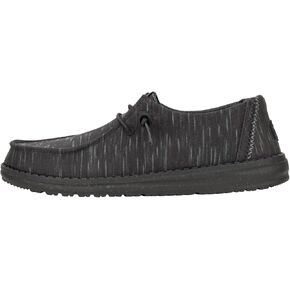 Hey Dude Women's Wendy Canvas Mono | Women’s Shoes | Women’s Slip-on Loafers | Comfortable & Light-Weight in Kuwait
