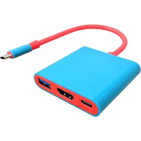 محطة إرساء YYU ل Nintendo Switch/Switch OLED/Steam Deck TV Adapter Station دعم 4K/60Hz مع منفذ الإخراج USB 3.0 Port HDMI 2.0 ومنفذ شحن PD in Kuwait