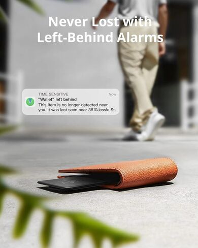 يعمل Eufy Security SmartTrack (Black ، 1Link +1Card) ، مع Apple Find My (iOS فقط) ، متعقب العناصر ، مكتشف الهاتف ، مقاوم للماء ، Android غير مدعوم in Saudi Arabia