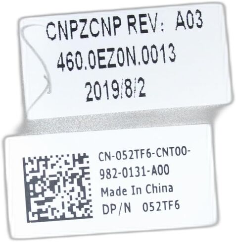 غلاف القاعدة السفلية للفضة المحمول 52TF6 052TF6 CN-052TF6 قطع الاستبدال المتوافقة مع Dell Inspiron 15 7586 Series in Saudi Arabia