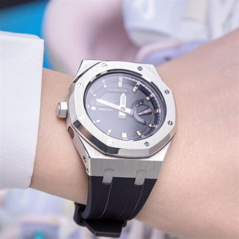 ezzon ga2100 mod kit for ga2110et-2a watch watch case silicone strap 316 in Kuwait