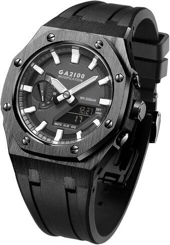 ezzon ga2100 mod kit for ga2110et-2a watch watch case silicone strap 316 in Kuwait