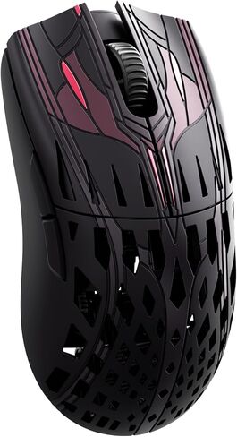 Pwnage Trinity CF Mouse Gaming Mouse - Sakura Samurai Colorway - 39G تصميم متماثل Ultralight - 8 كيلو هرتز للاستقصاء - Custom Xero PAW3950 Sensor 36،000 DPI - الجوانب الصلبة - SDFE SKATS - Esports Grade in Saudi Arabia
