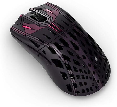 Pwnage Trinity CF Mouse Gaming Mouse - Sakura Samurai Colorway - 39G تصميم متماثل Ultralight - 8 كيلو هرتز للاستقصاء - Custom Xero PAW3950 Sensor 36،000 DPI - الجوانب الصلبة - SDFE SKATS - Esports Grade in Saudi Arabia