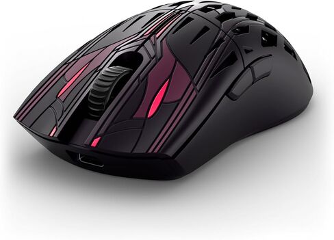 Pwnage Trinity CF Mouse Gaming Mouse - Sakura Samurai Colorway - 39G تصميم متماثل Ultralight - 8 كيلو هرتز للاستقصاء - Custom Xero PAW3950 Sensor 36،000 DPI - الجوانب الصلبة - SDFE SKATS - Esports Grade in Saudi Arabia