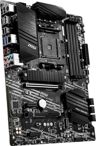 MSI B550-A PRO ProSeries Motherboard (AMD AM4, DDR4, PCIe 4.0, SATA 6Gb/s, M.2, USB 3.2 Gen 2, HDMI/DP, ATX) in Kuwait