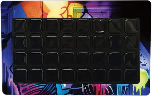 Mayyskins الجلد متوافق مع Elgato Stream Deck XL - Midnight Dischief | غلاف الالتفاف الواقي ، الدائم ، والفريد من نوعه | من السهل تطبيق وتغيير الأنماط | صنع في الولايات المتحدة in Saudi Arabia