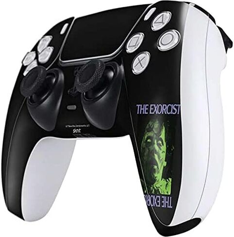 Skinit Skinit Gaming Gaming Skin متوافق مع وحدة تحكم PS5 - Warner Bros المرخصة رسميًا The Exorcist تصميم Exorcist in Saudi Arabia