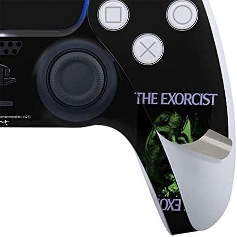 Skinit Skinit Gaming Gaming Skin متوافق مع وحدة تحكم PS5 - Warner Bros المرخصة رسميًا The Exorcist تصميم Exorcist in Saudi Arabia
