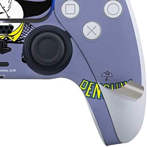 Skinit Decal Gaming Skin Compatible with PS5 Controller - Officially Licensed DC Comics The Penguin Portrait Design in Saudi Arabia