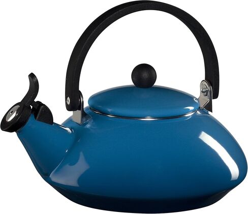مينا Le Creuset on Steel Zen Tea Kettle ، 1.6 Qt. ، Cerise in Kuwait