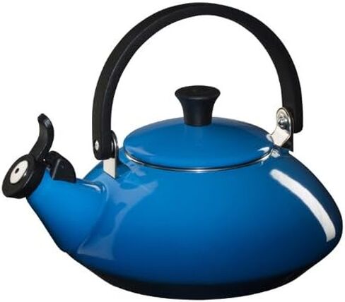 مينا Le Creuset on Steel Zen Tea Kettle ، 1.6 Qt. ، Cerise in Kuwait