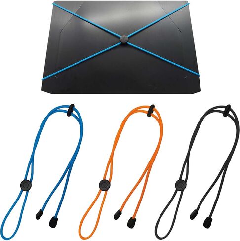 3 Pack Adjustable Fishing Graph Cover Straps,Fish Finder Bungee Strap Fastener,for Travel Protection Against Damage in Saudi Arabia