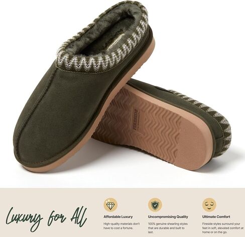 شبشب رجالي Fireside by Dearfoams Grafton in Kuwait