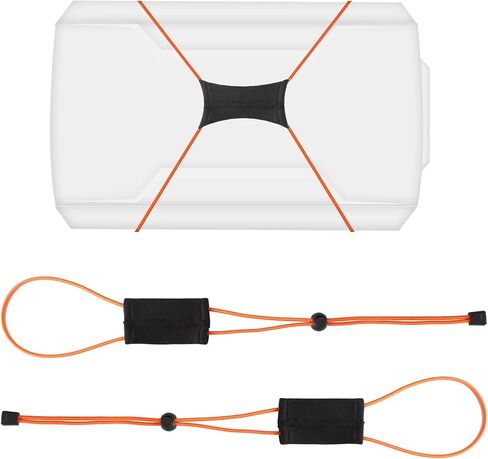 2pcs غطاء الرسم البياني لصيد الأسماك الأشرطة المتوافقة مع Humminbird & lowrrance ، والبث باحث الأسماك القابل للتعديل مع الإبزيم القابل للتعديل وملحقات قابلة للتمديد تناسب ما يصل إلى 18 بوصة (برتقالي) in Saudi Arabia
