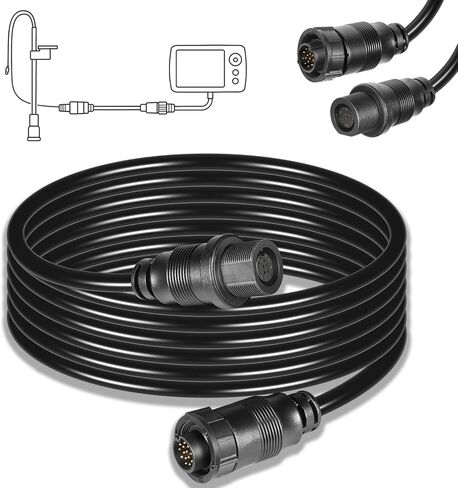 720106-1 EC M3 14W10 Transducer Extension Cable – 10 Foot Sonar Cable for APEX, SOLIX, Onix Fish Finders, Compatible with Minn Kota Trolling Motors with Built-in MEGA Imaging in Saudi Arabia
