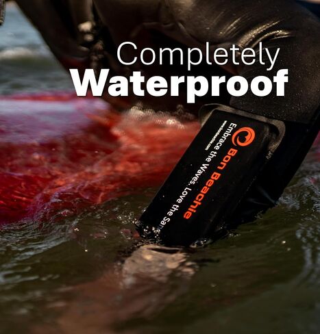 Waterproof Wristband Phone Pouch - Protective Watertight Phone Case, Small Dry Bag for All Phones with Screens up to 7.1", One-Size-Fits-All, Stretchy Polyester/Spandex, Wristband, Black in Saudi Arabia