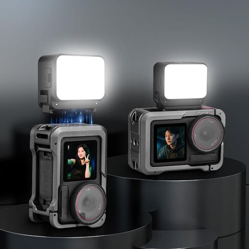 LED Camera Light IPX4 Waterproof Quick Release Fill Light Selfie Light in Saudi Arabia