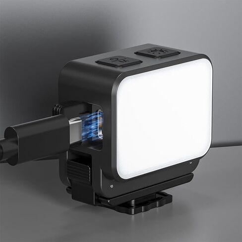 LED Camera Light IPX4 Waterproof Quick Release Fill Light Selfie Light in Saudi Arabia