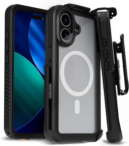 MOTIVE Waterproof Case with Belt Clip iPhone 17 Pro Max, Magnetic | 6.9" in Kuwait
