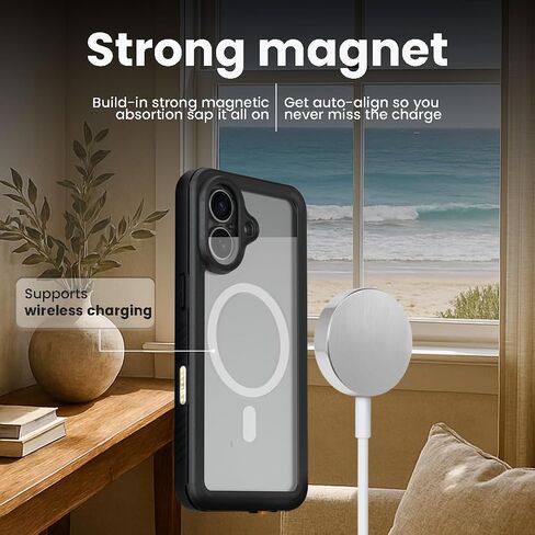 MOTIVE Waterproof Case with Belt Clip iPhone 17 Pro Max, Magnetic | 6.9" in Kuwait
