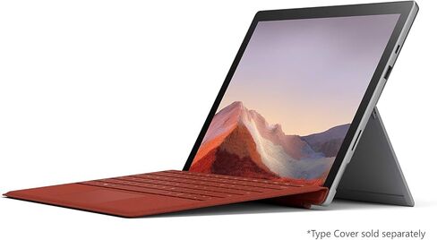 Microsoft Surface Pro 7+ Tablet 2-in-1 Intel Core I5 ​​16GB RAM 256GB SSD 12.3 بوصة شاشة تعمل باللمس بلاتينيوم ويندوز 11 PRO (متجدد) in Saudi Arabia