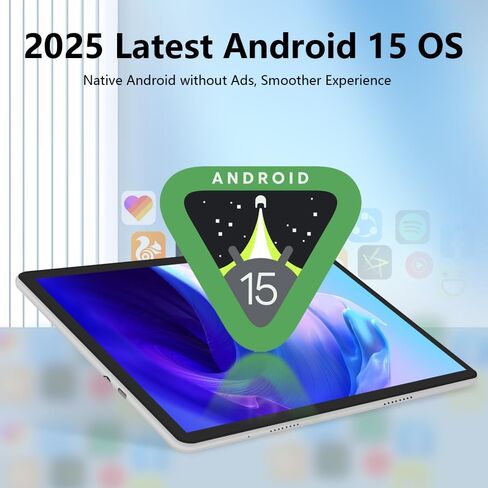 Crelander 10.1 Inch Android 15 Tablet, 12GB+128GB Android Tablet, 5000mAh Battery, 1280x800 Touchscreen, WiFi/Bluetooth, Bundle with Case, Keyboard, Mouse & Stylus (Gray) in Saudi Arabia