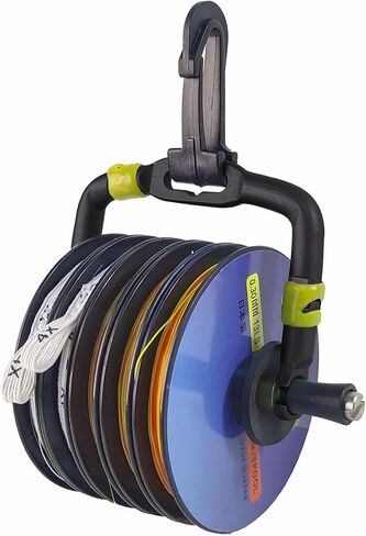 Aventik Fly Line Fishing Line Dispinser يحتفظ بقطعة Tippet Twippet لسهولة الوصول إلى قطع خط Razorblade المتكامل in Saudi Arabia