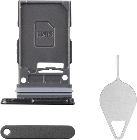 استبدال علبة بطاقة SIM لـ Samsung Galaxy S24 Ultra (إصدار SIM واحد) Titanium Black Titanium Blue Titanium Green Card Slot Adapter مع قاذف الإبرة SM-S928U SM-S928U1 in Saudi Arabia