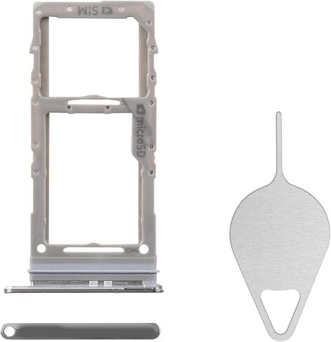 Sim Card Tray Replacement for Samsung Galaxy S20 Ultra 5G (Single SIM Version) Cosmic Grey Card Tray Slot Holder Bracket Adapter with Needle Ejector for S20 Ultra 5G SM-G988U SM-G988U1 in Saudi Arabia