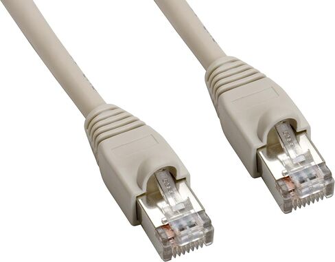 Amphenol MP-54RJ45SNNE-025 Cat5e FTP Patch Cable, Shielded, RJ45, 350 MHz, 25', Beige in Saudi Arabia
