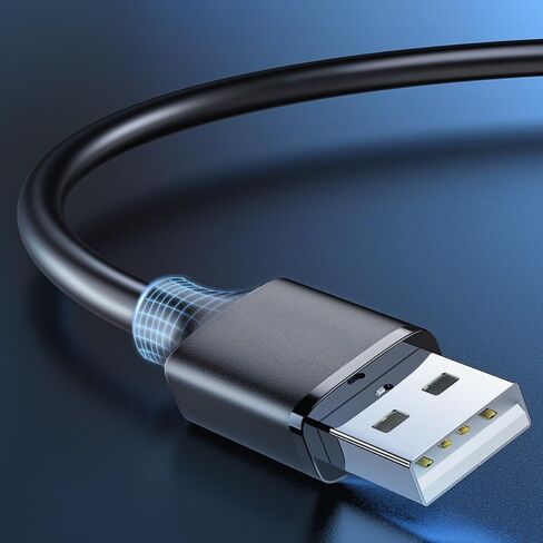 كابل الطابعة 6 قدم - موصل أنثى عالي السرعة مزدوج USB 2.0 كابلات in Saudi Arabia