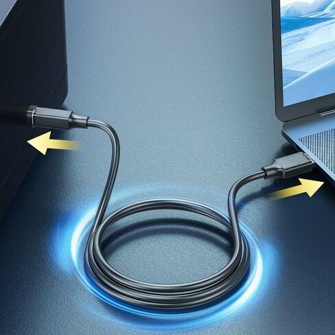 كابل الطابعة 6 قدم - موصل أنثى عالي السرعة مزدوج USB 2.0 كابلات in Saudi Arabia