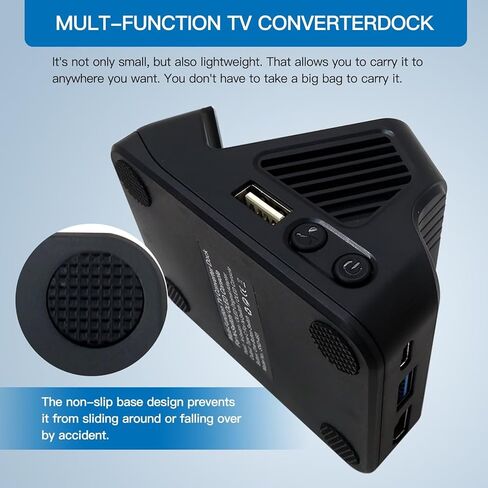 New for Nintendo Switch Docking Station Stand Charging Dock 4K TV HDMI Adapter in Kuwait